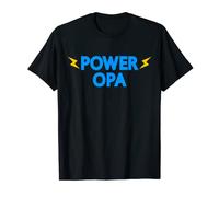 POWER OPA HERO HELD VATERTAGSGESCHENK VATERTAG MANN HERREN T-Shirt
