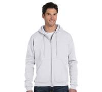Powerblend Kapuzensweatshirt mit durchgehendem Rei verschluss f r Erwachsene - SAND - SD0102HI33QV