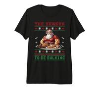 Powerlifer Weihnachtsmann Ugly Christmas Sweater Alternative Premium T-Shirt