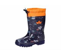 Lico Jungen Unisex Kinder Powerlight W Blinky Gummistiefel, Marine/Orange, 23 EU