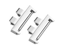 POYNMRE 22 mm Edelstahl-Adapter-Uhrenzubehör, kompatibel mit CASIO GMW-B5000 GMW-B2100 MRG-B5000 Armband-Modifikationsanschluss(Silver)