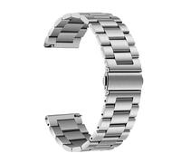 POYNMRE 23 mm Keramik-Edelstahlarmband, kompatibel mit Casio PROTREK-Serie PRW-30 PRW-50 PRW-60 PRW-70YT, wasserdichtes Sportuhrenarmband(C Sivler)