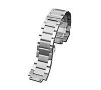 POYNMRE 27x19 24x17 21x13m Herren- und Damen-Uhrenarmband, kompatibel mit Yubo Soul BIG BANG Classic Fusion, Metallarmband, massives Edelstahlarmband(Steel color,21x13mm width)