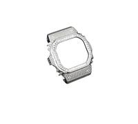 POYNMRE Diamond Kit Zubehör Kompatibel mit Casio Gshock Gmw-b5000 Metallgehäuse Gmw B5000 Herren Modifiziertes Lünettenarmband Edelstahlarmband(Only case)