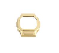 POYNMRE DW5600 Mod Kit Leichtes Uhrengehäuse aus Titanlegierung, kompatibel mit Casio 3299 GW-B5600 GW-M5610, Metalllünettenband Werkzeug(Gold case,GW-B5600mm)