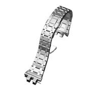 POYNMRE GMW-B5000 Modifiziertes Uhrenarmband, kompatibel mit Casio 35th Anniversary, kleines silbernes Block-Edelstahlarmband(Silver)