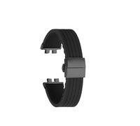 POYNMRE Herren-Silikon-Uhrenarmband, kompatibel mit Casio GMW-B5000 GMW-B2100 MRG-B5000, kleines quadratisches modifiziertes GMW-B5000-Gummiarmband(Black-Black,For GMW-B5000)