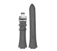 POYNMRE Kompatibel mit Casio-Armband Edifice Metall-Edelstahlarmband Farm Oak EFB-680 Herren 5579 Uhrenkette 14 mm Faltschließe Armband(Gray silver Folding)