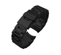 POYNMRE Kompatibel mit Casio EDIFICE EFV-540, 500, EFS-S510, EFB-650, EQB-501, EFR-303L/303D, Edelstahlarmband, 20 mm/22 mm(3105 black,18mm)