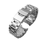 POYNMRE Kompatibel mit Casio EDIFICE EFV-540, 500, EFS-S510, EFB-650, EQB-501, EFR-303L/303D, Edelstahlarmband, 20 mm/22 mm(3105 silver,24mm)