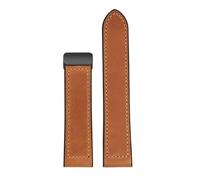 POYNMRE Kompatibel mit Casio Leder-Silikon-Herrenarmband MDV-106 MDV-106D MDV-107 MTP-1374 MTP-1375 MTP-VD01 Uhrenarmband 22 mm Armband(Brown black)