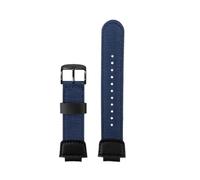 POYNMRE Kompatibel mit Casio Strap DW-9052 9050 9051 DW6900 Serie Herren Outdoor Sports Nylon Canvas Uhrenarmband Modifikationszubehör(Blue Black A)