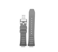 POYNMRE Kompatibel mit Casio Strap GM-5600 DW5600/DW5610 GM-110 Serie Fluoro Gummi Armband Sport Silikon herren Uhr Zubehör 16mm(Gray S Folding)