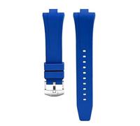 POYNMRE Kompatibel mit Citizen NJ0150 NJ0151 NJ0158 Uhr Fluorkautschukband FKM Armband Herrenarmband Schnellverschluss-Armband