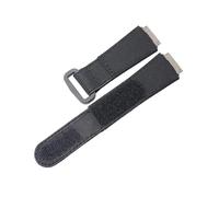 POYNMRE Kompatibel mit Richard Mille RM011 RM030 RM005 RM035 RM055 RM35-01 RM67, individuelles FKM-Gummi-Uhrenarmband, elastisches Nylon-Armband(Noir,RM61-01 model)