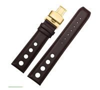 POYNMRE Kompatibel mit Tissot 1853 Sports Racing Series PRS516 T91 Uhrenarmband, Deckschicht Rindsleder, 20 mm, kompatibel Chopin-Uhrenarmband, Echtlederbänder