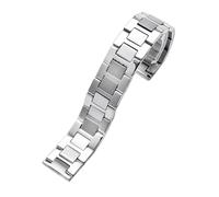 POYNMRE Massives 316L-Edelstahlarmband, kompatibel mit Cartier Tank Solo 16 mm, 17,5 mm, 20 mm, 23 mm, Metall-Uhrenarmband, Armband for Armbanduhren(22mm)