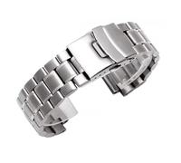 POYNMRE Massives Edelstahlarmband, kompatibel mit Casio-Serie GST-B200, GST B200 Armband, Edelstahl-Uhrenarmband, 16 mm(B silver)