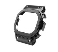 POYNMRE Modifizieren Sie das Gmw B5000 FKM-Gummi-Uhrenarmband, kompatibel mit Casio GMW-B5000 GM-B2100 Fluorkautschuk-Uhrenarmband, Metallgehäuse, Anzugzubehör(Only case black,For GMW-B5000)