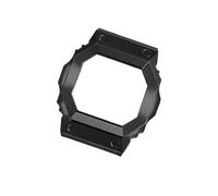 POYNMRE Modifiziertes Uhrenarmband-Set, Uhrenarmband-Gehäuse, kompatibel mit Casio Square GX-56BB GXW-56, Edelstahlgehäuse, Metall-Uhrenarmband(Black case)