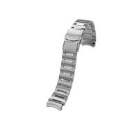 POYNMRE Passend for Seiko Uhrenarmband Small Monster SRPD25/SRPH75K1, Armband aus massivem Präzisionsstahl, Spezialstahlarmband, Zubehör, 20 mm(Silver)