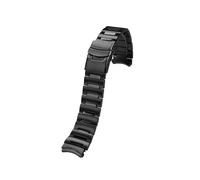 POYNMRE Passend for Seiko Uhrenarmband Small Monster SRPD25/SRPH75K1, Armband aus massivem Präzisionsstahl, Spezialstahlarmband, Zubehör, 20 mm(Noir)