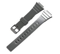 POYNMRE Uhrenarmband aus Harz, kompatibel mit CASIO W-215H, W215H, Herren- und Damen-Sportuhren, 18 mm, Zubehör(Grey B)
