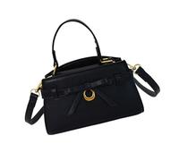 Poystng Bowling Tasche mit Schleife, weiche PU Umhängetasche | Handliche Bowlingtaschen aus PU Leder, Schultertasche mit verstellbarem Riemen Einkaufen und Pendeln