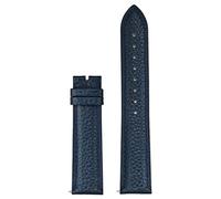 Poyuad 20 cm langes, 12-24 mm breites Lederarmband mit Schnellverschluss, geeignet für Business-Uhren für Damen und Herren.,21 mm