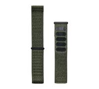 Poyuad 20 mm, 22 mm, 20 cm Länge, elastisches Nylon-Uhrenarmband mit Schnellverschluss - verstellbares Klettband für bequemes Tragen,Grün,20mm