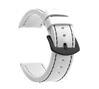 Poyuad 22 cm langes Vintage-Lederarmband, 18-24 mm breit, Edelstahlschließe, langlebig, Unisex, für den täglichen Gebrauch geeignet.,20 mm