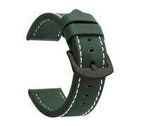 Poyuad 22 cm langes Vintage-Lederarmband, 18-24 mm breit, Edelstahlschließe, langlebig, Unisex, für den täglichen Gebrauch geeignet.,20 mm