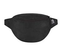 PP-Berlin Bauchtasche, Kunstwildleder schwarz, Mini, Vegan, Handgenäht in Berlin für Kinder Damen, Herren, Unisex. Hipbag, Umhängetasche, Schultertasche, Hüfttasche