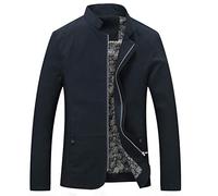 PPPPA Herren Casual Cotton Jacken Militär Outdoor Windbreaker Jacke Leichte Slim Fit Mäntel Herren Jacken Leichte Casual Bomber Jacke Vintage Scooter Outwear Jacken und Mäntel