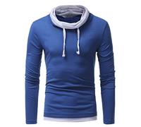 PPPPA Herren Kapuzenpullover Slim Fit Baumwolle-Anteil Moderner Herren Kapuzen-Pullover Kapuzenpullover Herren Hoody Sweatshirt Herren Basic Kapuzenpullover Sweatjacke Pullover Hoodie Sweatshirt