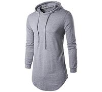 PPPPA Herren Sweatshirt mit Kapuze Warmer Hoodie sportlicher Kapuzenpullover modernes Kapuzensweatshirt Herrenpullover Hooded Sweater Pullover für Männer Herren Slim Fit Baumwolle