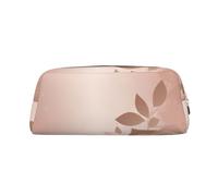 PPTHSNVB Federmäppchen, rotgoldene Tapete, Federmäppchen mit Reißverschluss, großes Fassungsvermögen, Leder-Bleistifttasche, tragbare Make-up-Tasche für Damen und Herren, gold, One Size, Aufdruck