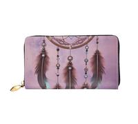 PPTHSNVB Giraffe bei Sonnenuntergang Damen Geldbörse Große Kapazität Kreditkartenhalter Reißverschluss Telefon Clutch Damen Reise Geldbörse, Traumfänger, Einheitsgröße, Klassisch