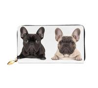 PPTHSNVB Golden Retriever Damen Geldbörse Große Kapazität Kreditkartenhalter Reißverschluss Telefon Clutch Damen Reise Geldbörse, Französische Bulldogge, Einheitsgröße, Klassisch