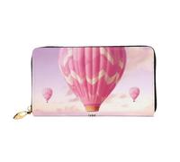 PPTHSNVB Hot Air Balloon Damen Geldbörse Große Kapazität Kreditkartenhalter Reißverschluss Telefon Clutch Damen Reise Geldbörse, Heißluftballon, Einheitsgröße, Klassisch
