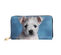 PPTHSNVB Submarine Shark Coral Damen Geldbörse Große Kapazität Kreditkartenhalter Reißverschluss Telefon Clutch Damen Reise Geldbörse, Puppy Blue Rose, Einheitsgröße, Klassisch