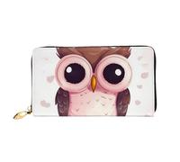 PPTHSNVB Süßer weißer Tiger Damen-Geldbörse, großes Fassungsvermögen, Kreditkartenhalter, Reißverschluss, Handy-Clutch, Damen-Reisegeldbörse, Eulenmotiv, Einheitsgröße, Klassisch