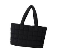 Practical Large Capacity Handbag Casual Down Cotton Soft Padded Top Handle Bags for Office Meetings and Short Trips Women's Fashion Bag