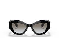 Prada 0PR 07YS 1AB0A7 Kunststoff Irregular Schwarz/Schwarz Sonnenbrille, Sunglasses