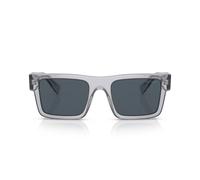 Prada 0PR 19WS U4309T Kunststoff Rechteckig Transparent/Grau Sonnenbrille, Sunglasses