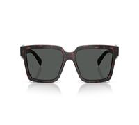 Prada 0PR 24ZS 17N40L Kunststoff Panto Havana/Havana Sonnenbrille, Sunglasses