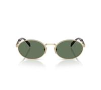 Prada 0PR 65ZS ZVN70L Metall Rund Oval Goldfarben/Goldfarben Sonnenbrille, Sunglasses