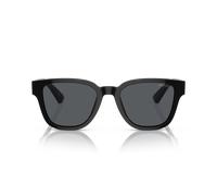 Prada 0PR A04S 16K07T Kunststoff Panto Schwarz/Schwarz Sonnenbrille, Sunglasses