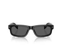 Prada 0PR B11S 16K731 Kunststoff Rechteckig Schwarz/Schwarz Sonnenbrille, Sunglasses