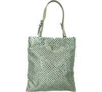 Prada Crossbody Bags - Prada satin handbag with crystal embellishment, aq - Gr. unisize - in Grün - für Damen